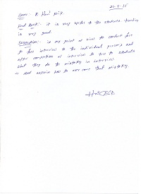 Naren s TESTIMONIAL Photocopy